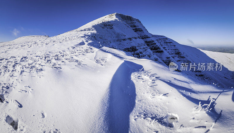 雪峰Pen y Fan Brecon Beacons国家公园威尔士